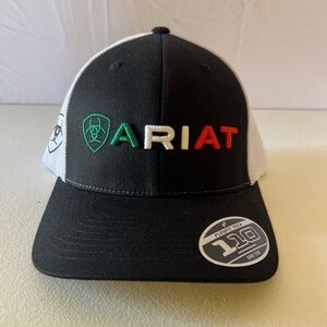 Ariat Black and White Logo Cap
